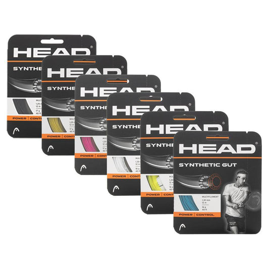 Synthetic Gut Tennis String Strings HEAD Black 16