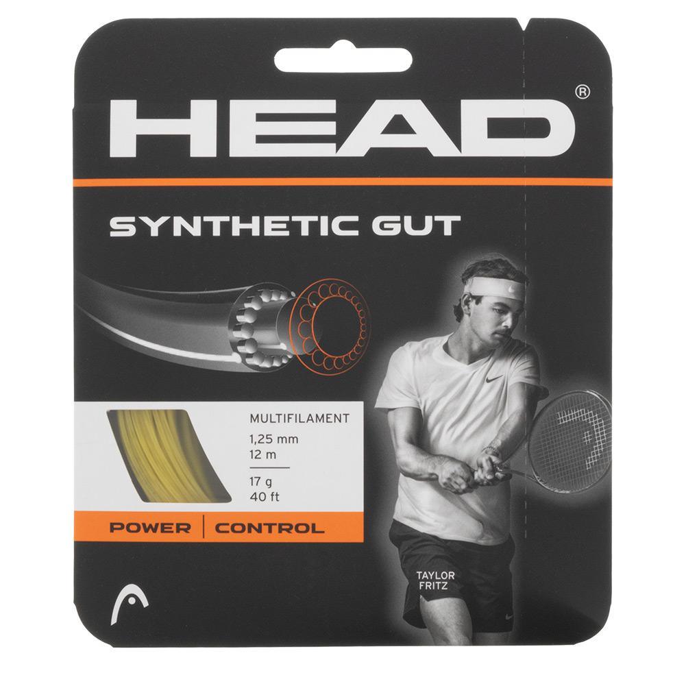Synthetic Gut Tennis String Strings HEAD Black 17