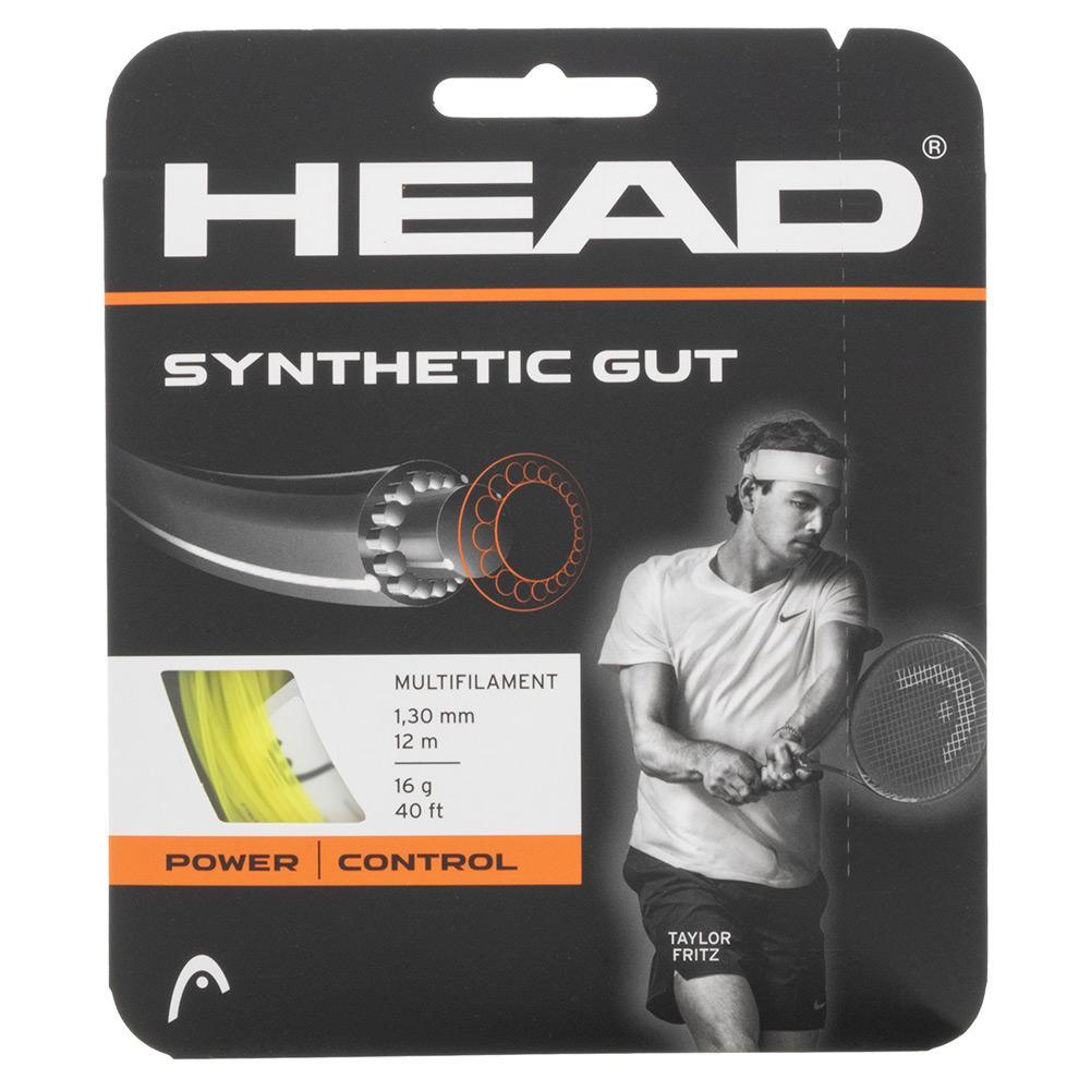 Synthetic Gut Tennis String Strings HEAD Yellow 16