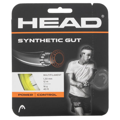 Synthetic Gut Tennis String Strings HEAD Yellow 16