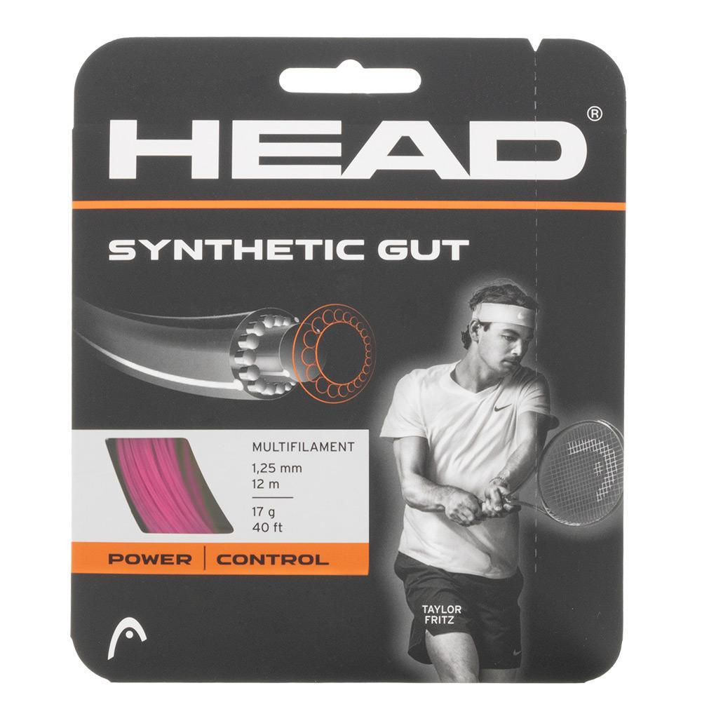 Synthetic Gut Tennis String Strings HEAD Pink 16