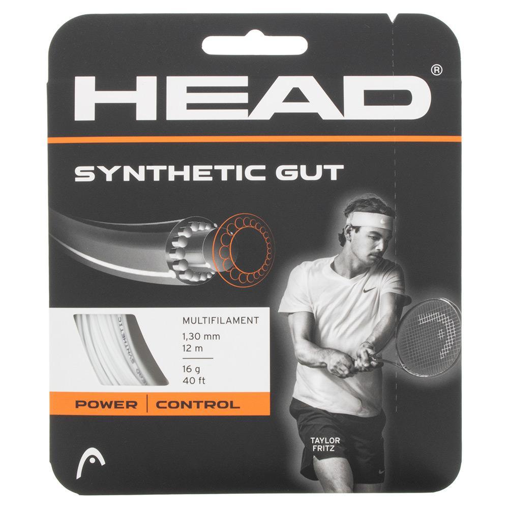 Synthetic Gut Tennis String Strings HEAD White 16