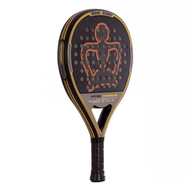 BLACK CROWN PITON Premium 2024 Padel Racket Padel Racket Black Crown