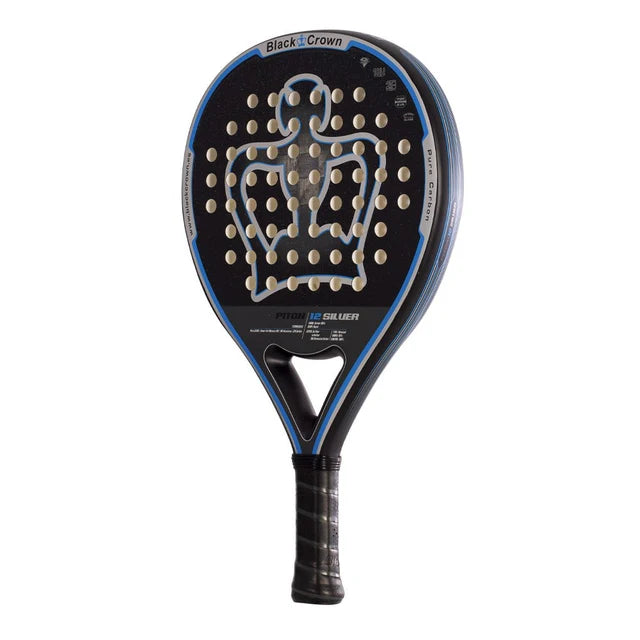 BLACK CROWN PITON 12 Silver 2024 Padel Racket Padel Racket Black Crown