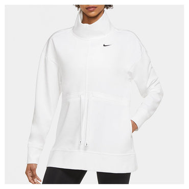 Women`s Dri-FIT Get Fit Pullover Training Top WOMENS APPAREL NIKE White S