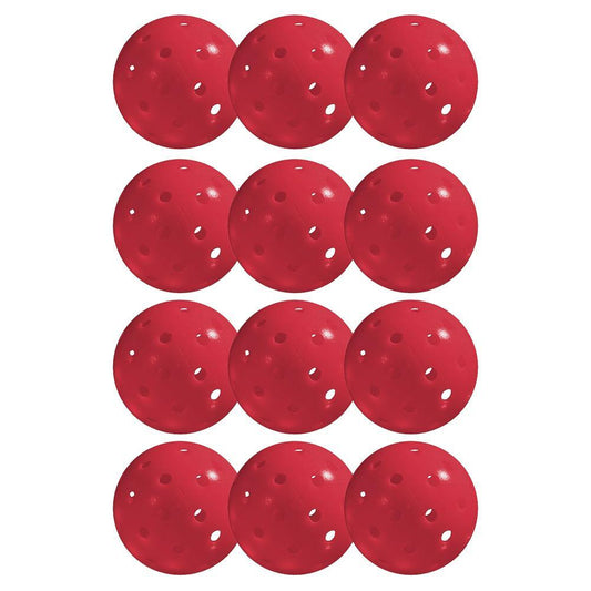 X-40 Outdoor Pickleballs 12 Pack Pink Pickleballs FRANKLIN SPORTS Default Title