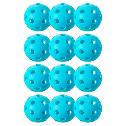 X-26 Indoor Pickleballs 12 Pack Blue Pickleballs FRANKLIN SPORTS Blue