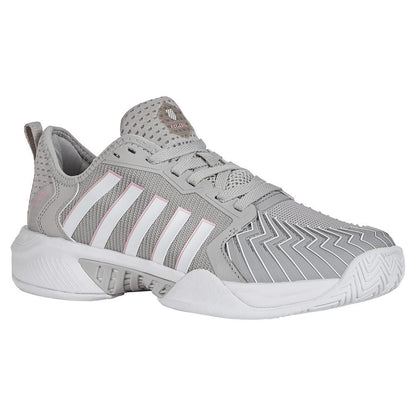 Women's Pickleball Supreme Shoes Vapor Blue and White Womens Shoes K-SWISS
