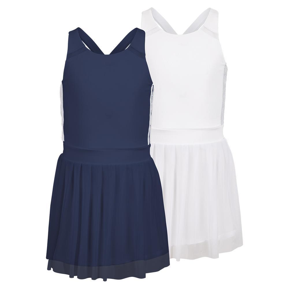 Girls' Game Time Tennis Dress Girls Apparel LUCKY IN LOVE