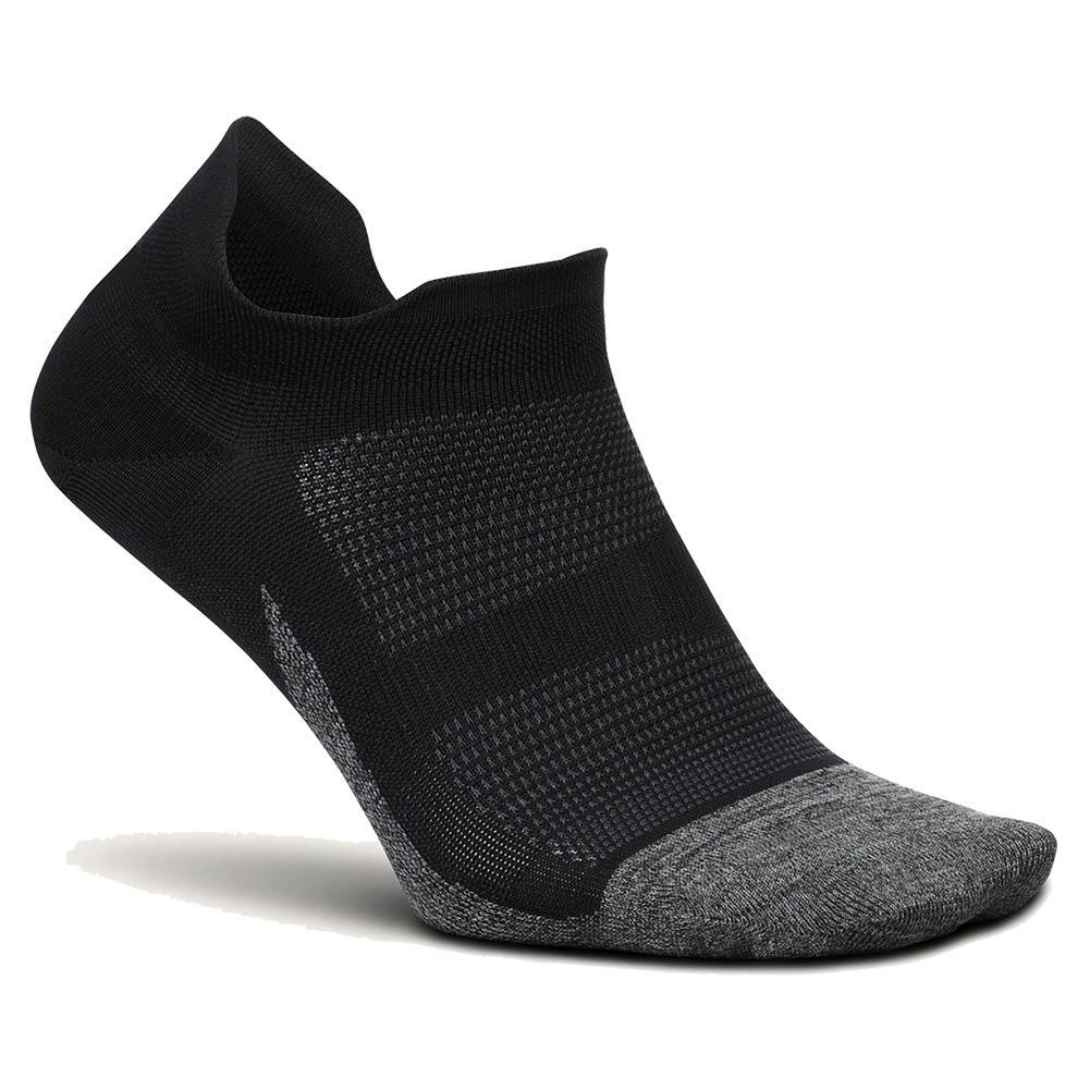Elite Ultra Light No Show Tab Socks Socks FEETURES Black S