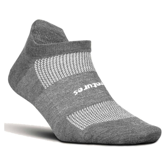 High Performance Cushion No Show Tab Socks Socks FEETURES Grey S