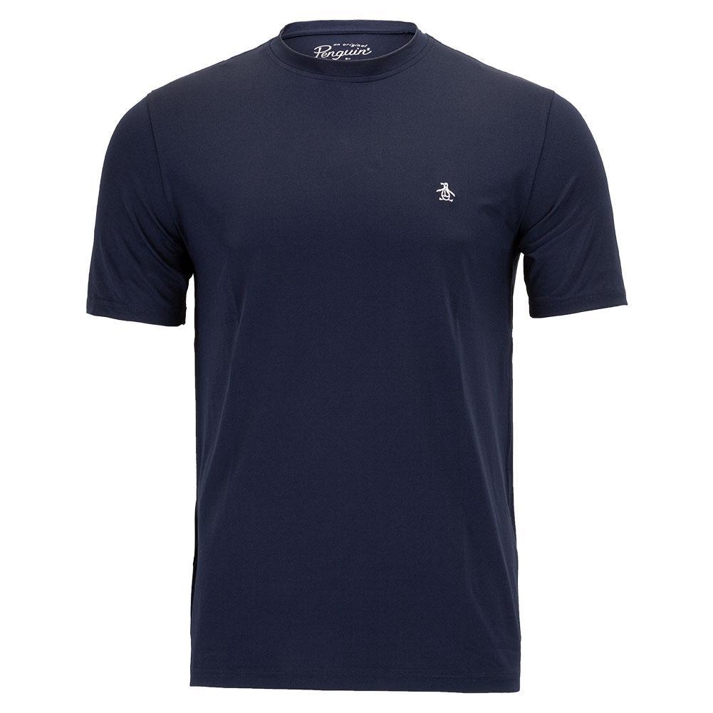 Men's Short Sleeve Tennis Tennis Crew Shop By Player PENGUIN Blue S