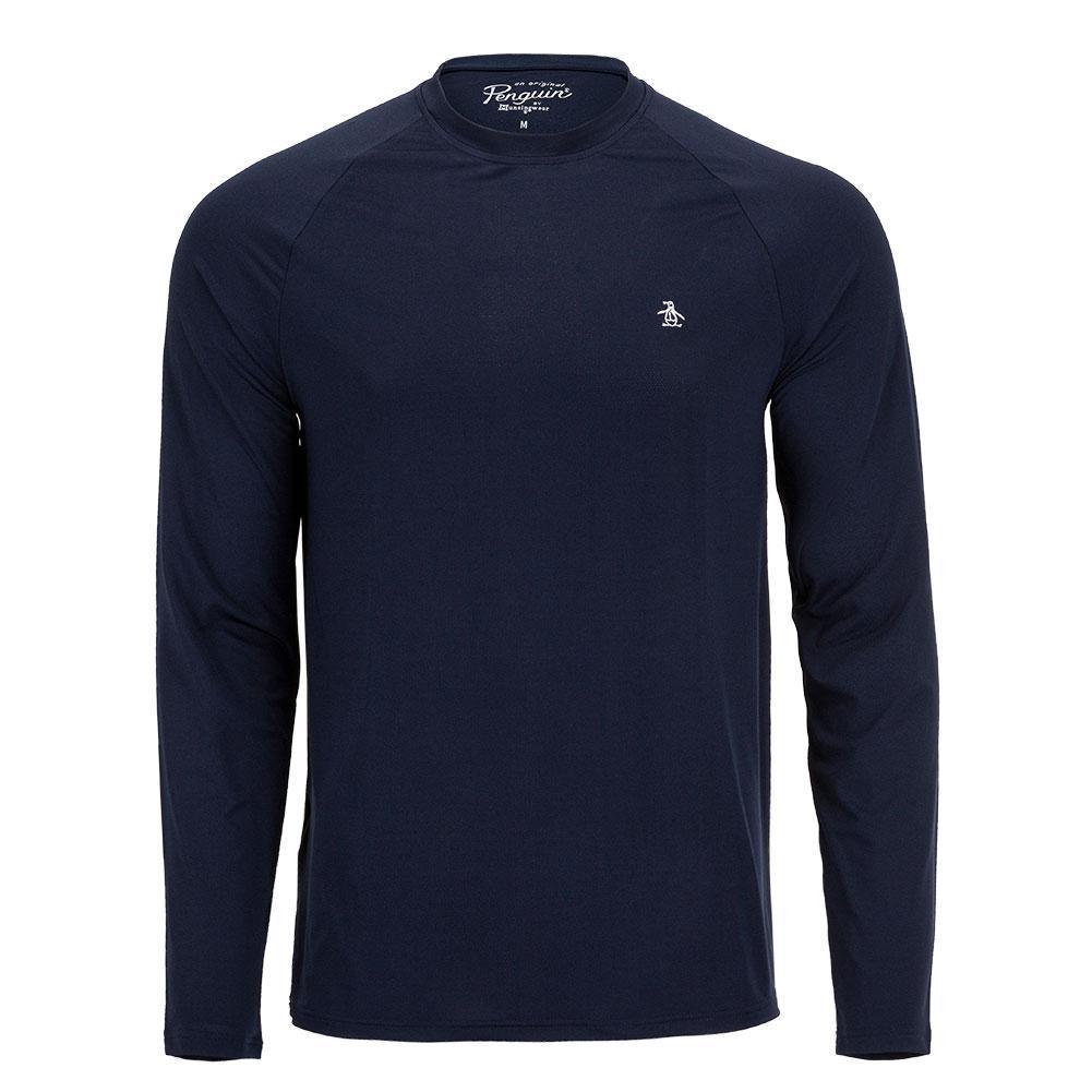 Men's Raglan Long Sleeve Tennis Pull Over Shop By Player PENGUIN Blue S