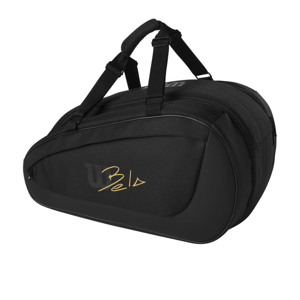 WILSON BELA SUPER TOUR Padel Black FERNANDO BELASTEGUIN Padel Bag Padel Bag Wilson