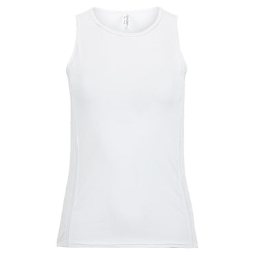 Women's Lynda Classic Tennis Tank Womens Apparel INPHORM White XS