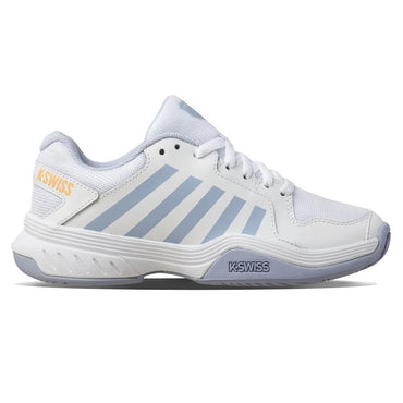 Women's Court Express Pickleball Shoes White and Heather Womens Shoes K-SWISS