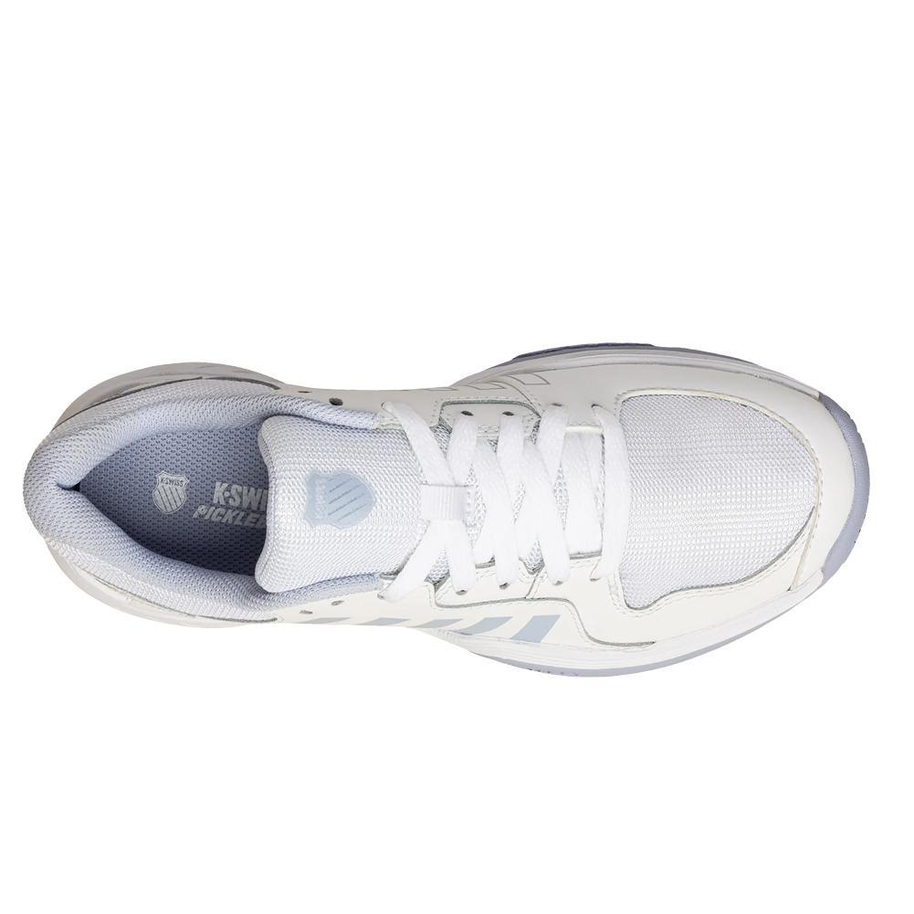 Women's Court Express Pickleball Shoes White and Heather Womens Shoes K-SWISS