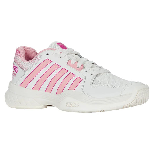Women`s Court Express Pickleball Shoes Cloud Dancer and Blossom K-SWISS 5
