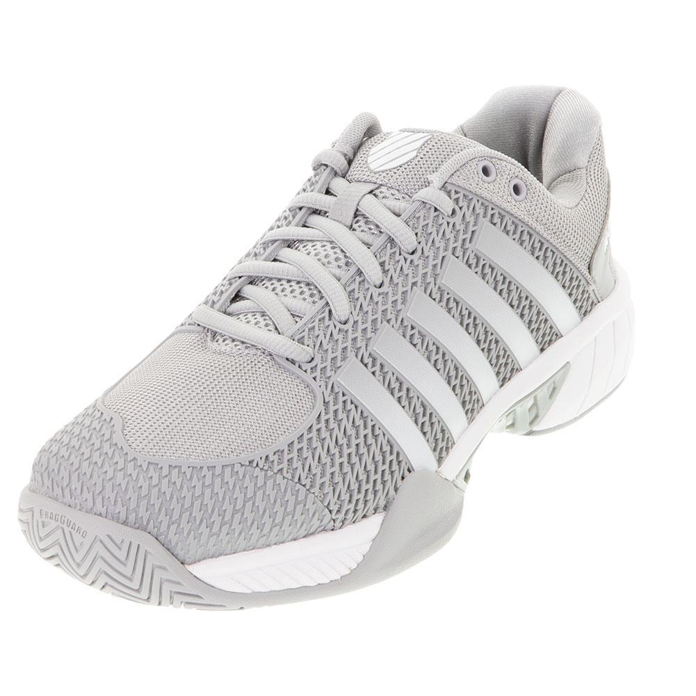 Women's Express Light Wide Pickleball Shoes Highrise and White Womens Shoes K-SWISS