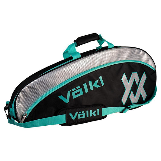 Tour Pro Tennis Bag Black and Turquoise Promotions VOLKL Black