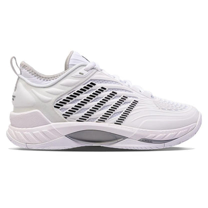 Women's Hypercourt Supreme 2 Tennis Shoes White and Vapor Blue Womens Shoes K-SWISS