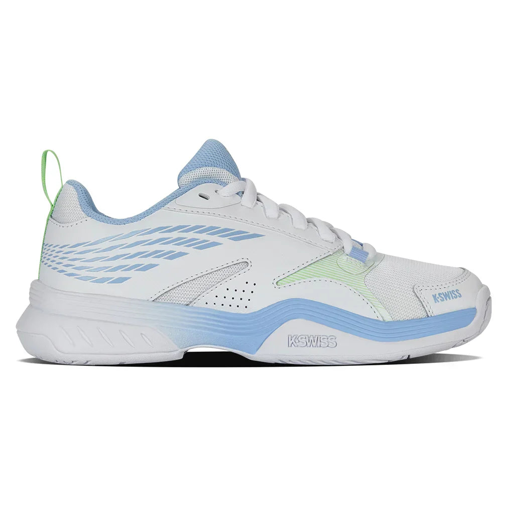 Women`s SpeedEx Tennis Shoes White and Dutch Canal K-SWISS