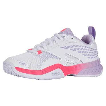 Women`s SpeedEx Tennis Shoes White and Orchid Petal K-SWISS