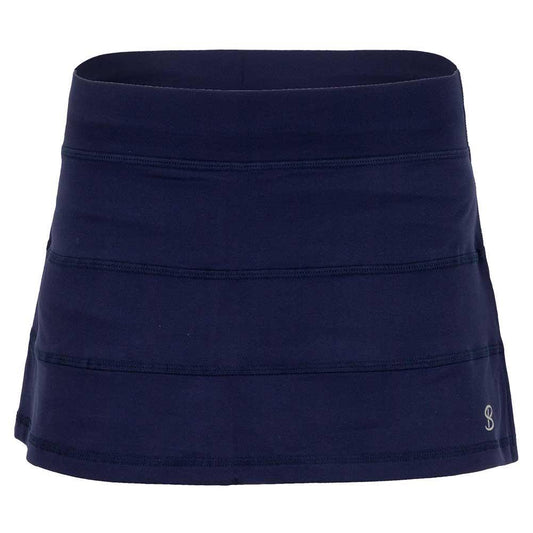 Women's UV Colors 13 Inch Tennis Skort Navy Womens Apparel SOFIBELLA XS