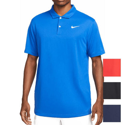 Men's Court Dri-FIT Solid Tennis Polo Training NIKE