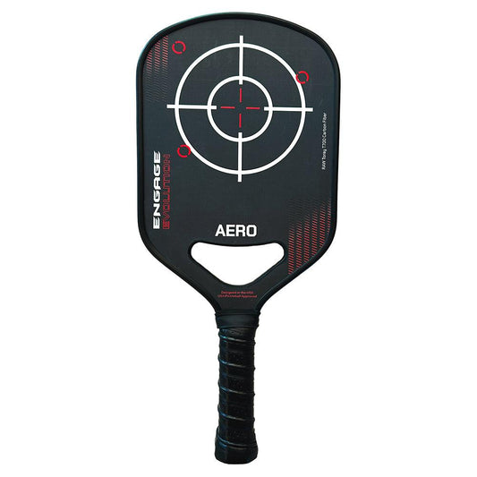 Evolution Aero Pickleball Paddle Scarlet Red Pickleball Paddles ENGAGE PICKLEBALL Red