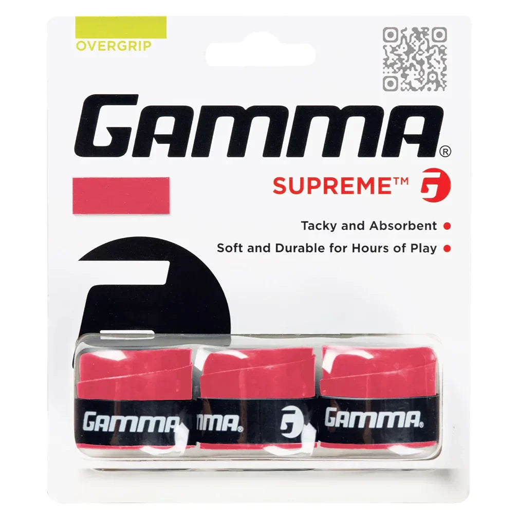 Supreme Overgrips Grips GAMMA Red