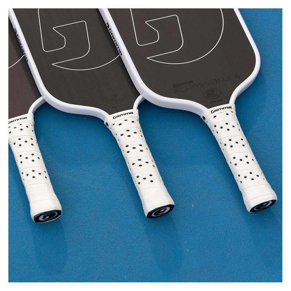 Honeycomb Pickleball Grip White Pickleball Grips GAMMA