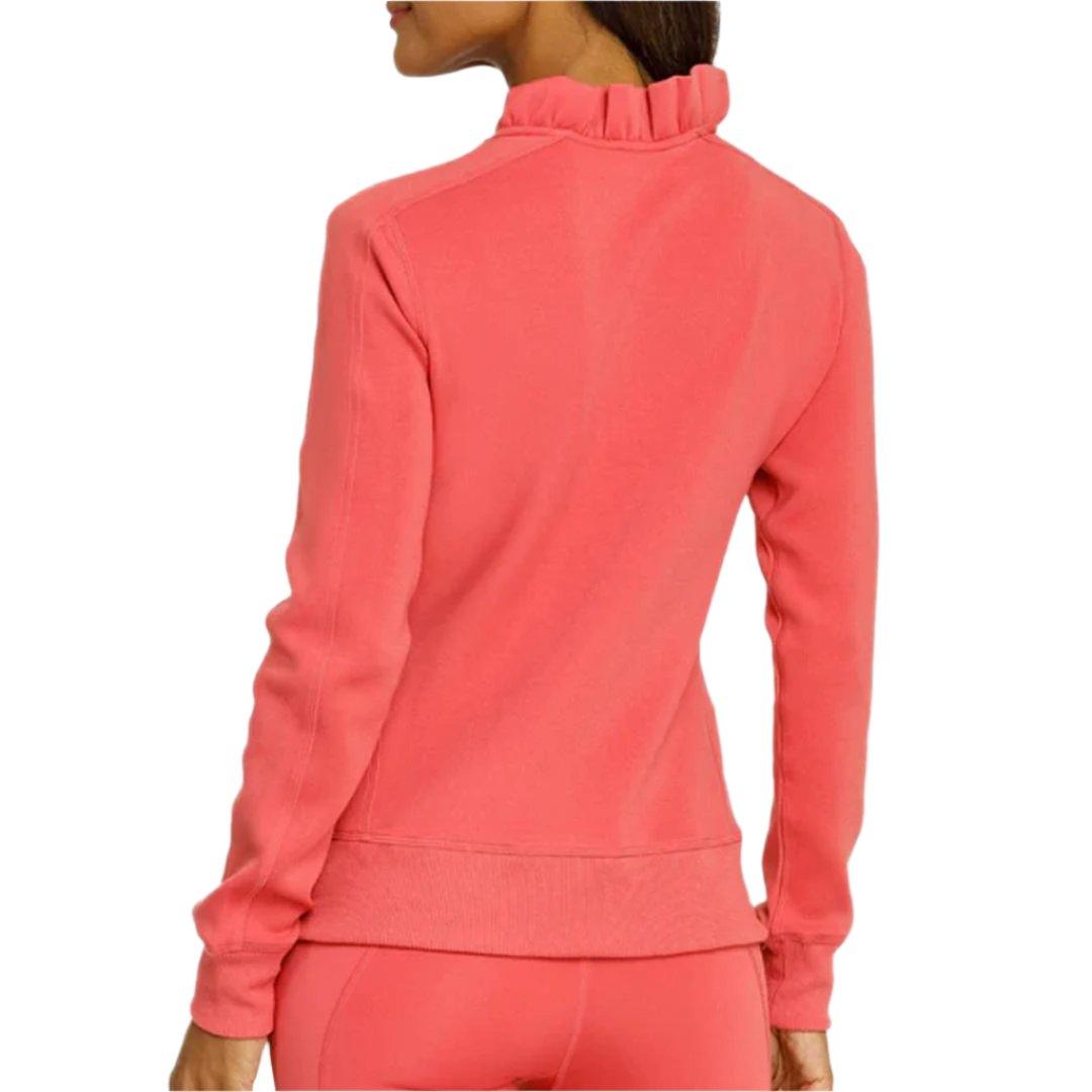 Women's Condoleezza Tennis Pullover Cherry Rose Womens Apparel TAIL