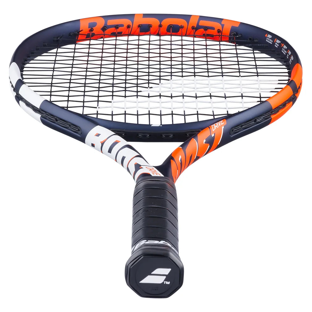 Boost Drive Prestrung Tennis Racquet Blue and Orange BABOLAT