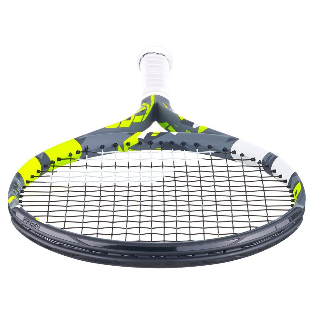 Aero Junior 26 Prestrung Tennis Racquet Grey and Yellow Racquets BABOLAT