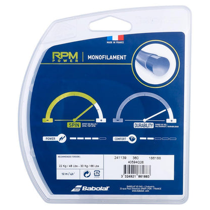 RPM Power Tennis String Blue Strings BABOLAT
