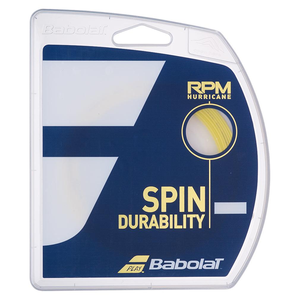 RPM Hurricane Tennis String Strings BABOLAT Yellow 16