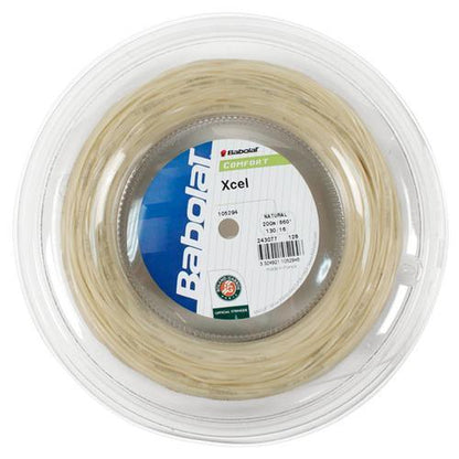 Xcel 16G Natural Reel Tennis String Strings BABOLAT
