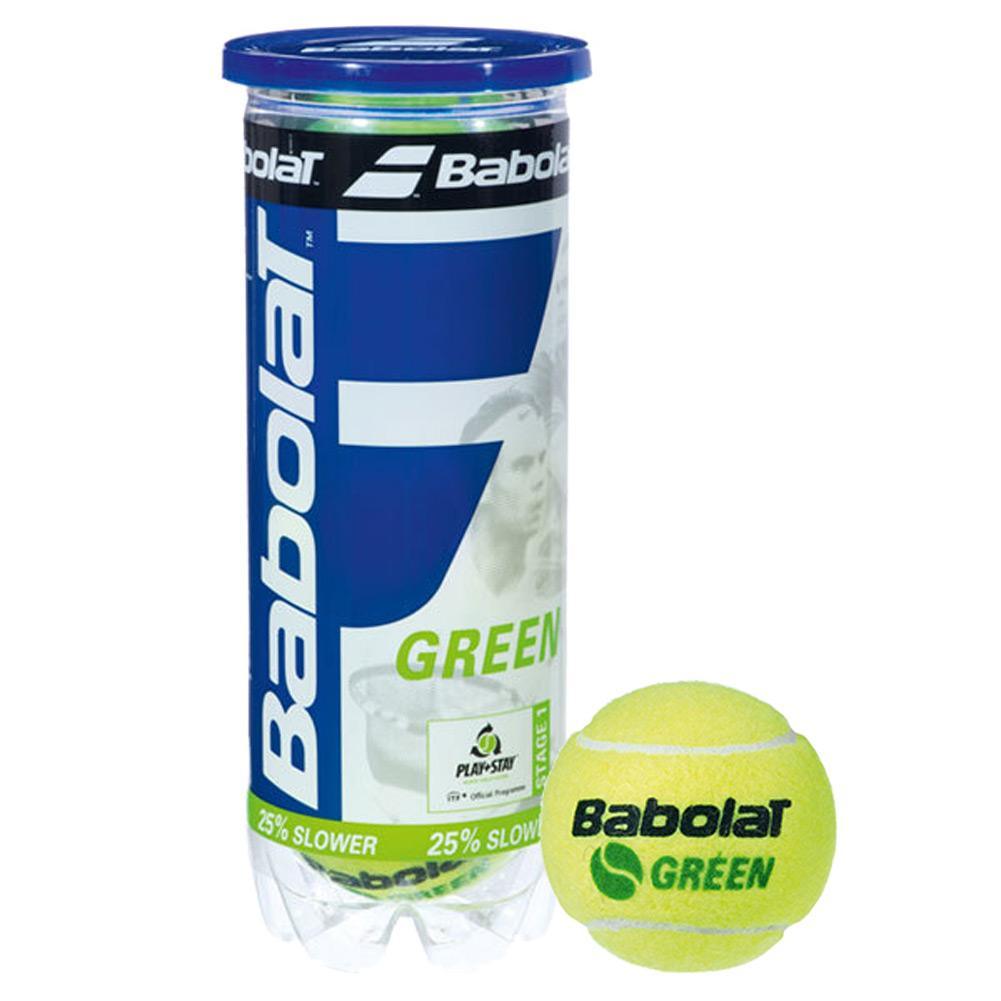 Play And Stay Green Felt 3 Pack Tennis Balls Tennis Balls BABOLAT