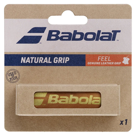 Natural Tennis Replacement Grip Brown Tournament Gear BABOLAT Brown