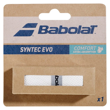 Syntec Evo Replacement Tennis Grip Grips BABOLAT White
