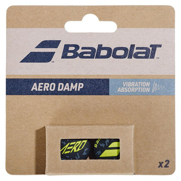 Aero Damp x2 Tennis Dampener Gray and Yellow Other Accessories BABOLAT Default Title