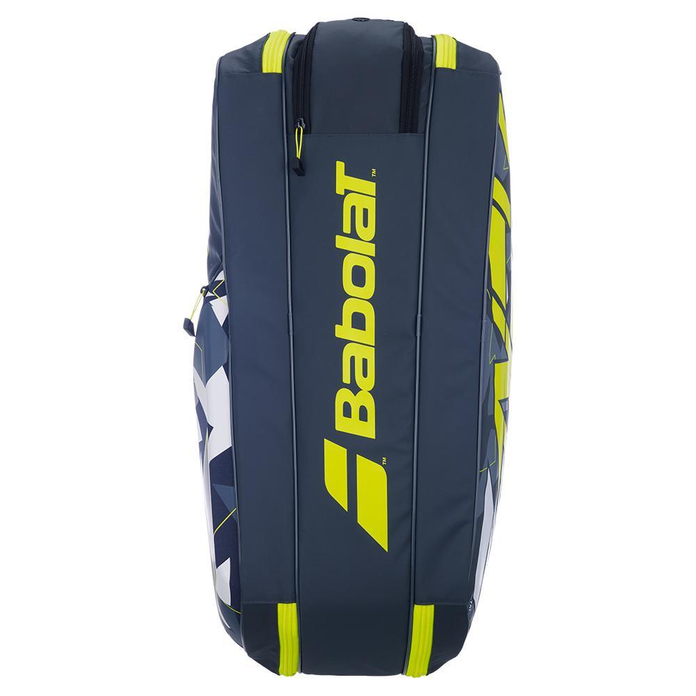Pure Aero RHx6 Tennis Bag Grey and Yellow Other BABOLAT