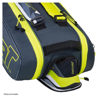 Pure Aero RHx6 Tennis Bag Grey and Yellow Other BABOLAT