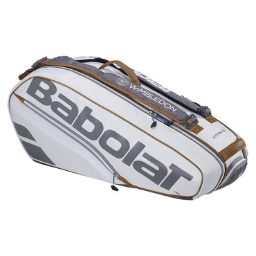 RH6 Pure Wimbledon Tennis Bag Tournament Gear BABOLAT