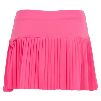 Girls` Pleated Tennis Skort Girls Apparel LUCKY IN LOVE Pink 2XS