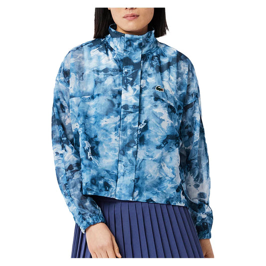 Women's Lightweight Crocodile Print Tennis Jacket LACOSTE 2(EUR34)