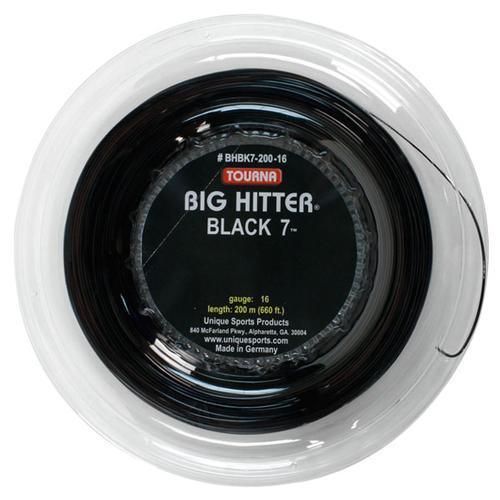 Big Hitter Black 7 16G Tennis String Reel Strings TOURNA