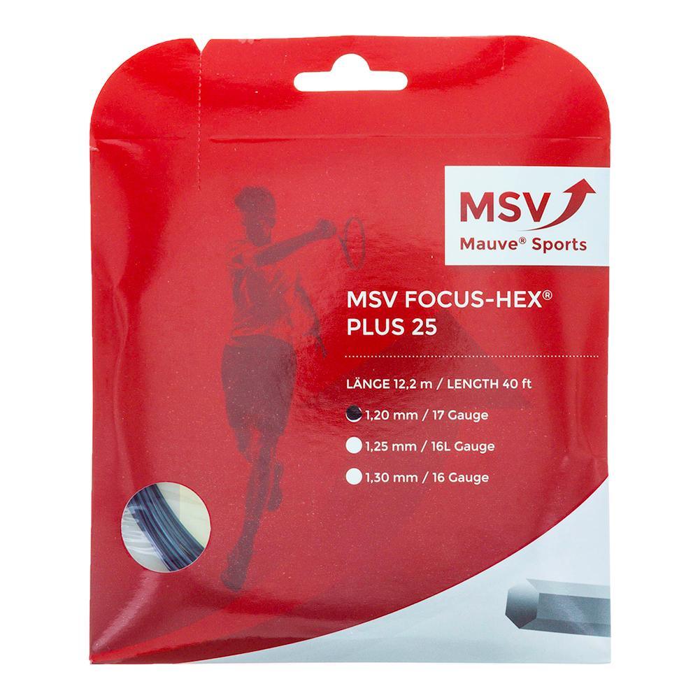 Focus Hex Plus 25 Tennis String Strings MAUVE SPORTS