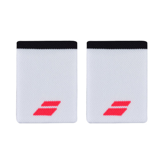 BABOLAT LOGO JUMBO White Red Wristband